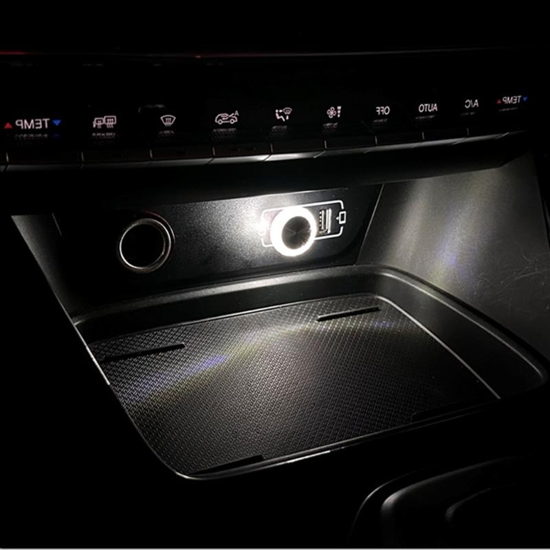 USB Автомобильная атмосферистая лампа, многоцветная светодиодная лампа настроения, Plug & Play, окружающее освещение, подходит для автомобиля, дома, ночного освещения