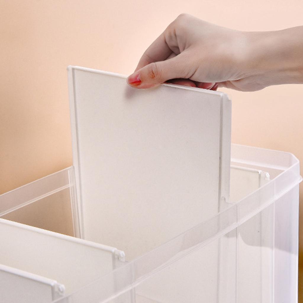 Настенный диспенсер для хлопьев, кухонные контейнеры для хранения продуктов, диспенсер для рисовых зерен, прозрачные отдельные герметичные банки для хранения