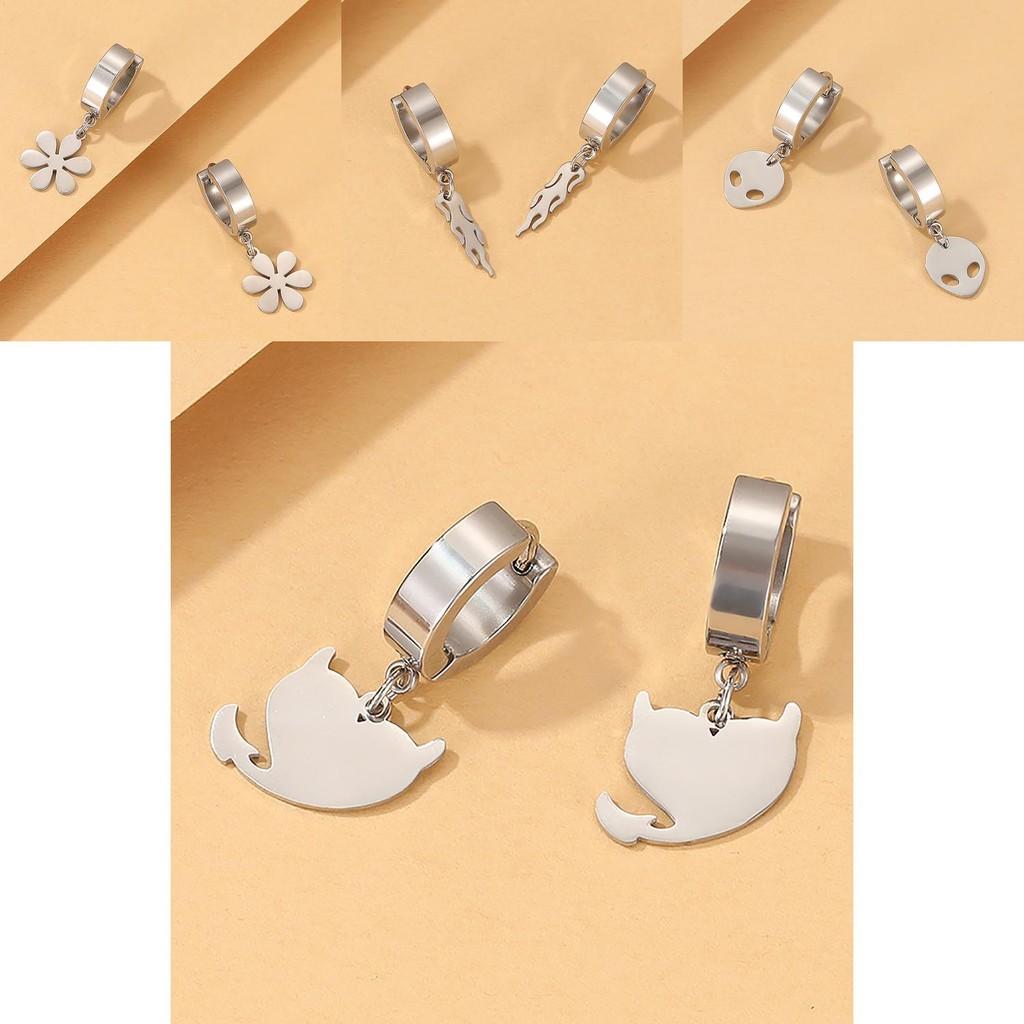 Модные Серьги-Грибы Молнии из Сплава для Женщин Модный Геометрический Стиль