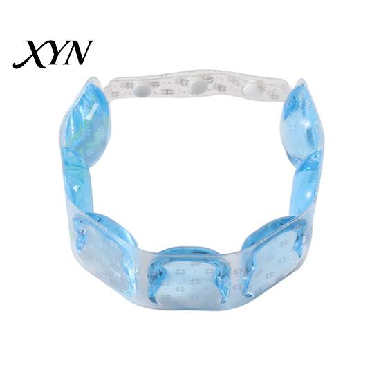 Freezable Neck Cooler 1/2Pcs Cooling Wrap for Summer, Reusable Adjustable Wearable Ice Pack, Heatstroke Prevention Collar Outdoor Cycling Travel