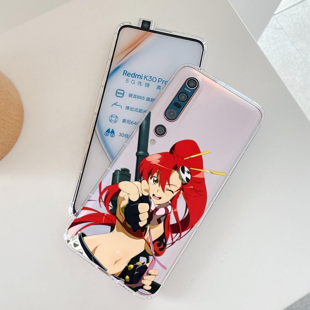 Чехол для телефона Gurren Lagann для Samsung S 20 21 22 23 для Redmi Note7 8 9 10 для Huawei P20 30 40 Прозрачный чехол