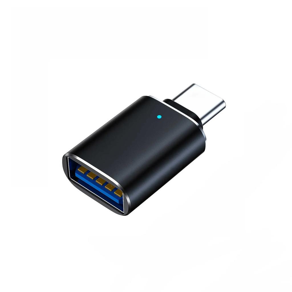 Адаптер USB 3.0 - Type C LED OTG - USB C USB-A - Micro USB Type-C Female Connector для адаптеров HUAWEI Samsung Xiaomi POCO