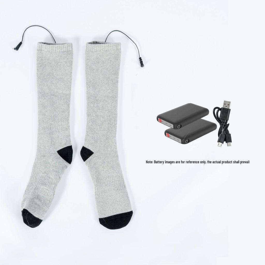 Эксклюзивные зимние носки с подогревом для мужчин и женщин - Теплые, для занятий спортом на открытом воздухе, катания на лыжах, холодостойкие