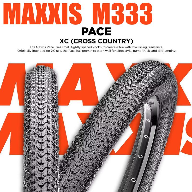 Maxxis M333 PACE MTB Велосипедная шина 26 * 1.95 26 * 2.1 27.5 X1.95 27.5x2.1 29 x 2.1 29er Горный велосипед Шина Стальная проволока Велосипед 1 шт.