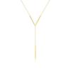 New V-shaped Long Sexy Clavicle Necklace Gold Colour Chain Necklace Choker for Women 2023 Fashion Jewelry Party Gifts
