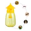 Fruit Fly Trap Yellow Plastic Drosophila Trap Anti Flies Housefly Catcher Garden Orchard Reusable Insect Trap Pest Control Tool