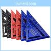 Professional Aluminum Carpenters Triangle With Precise Angles For Woodwork And Renovation