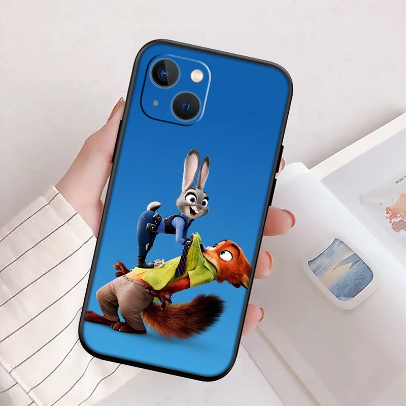 QE29 Зверополис Дисней Чехол для телефона для OPPO A40 A60 A80 A15 A16 A16K A12 A17 A17K A54 A54S A53 A53S A55 A56 A57 A98 F23