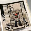 Чехол для телефона UFO Robot G-Goldoraks для Samsung Galaxy S25 S24 S23 S22 S21 FE Plus Ultra A13 A20 A32 A70 Черный