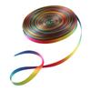 DIY Raffia Yarn Tie Dye Rainbow Satin Double Face Tie Dye Ribbon Rainbow Gradient Ribbon