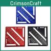 Triangular Woodworking Durable Square Metric Measurements Craft Tool Building
