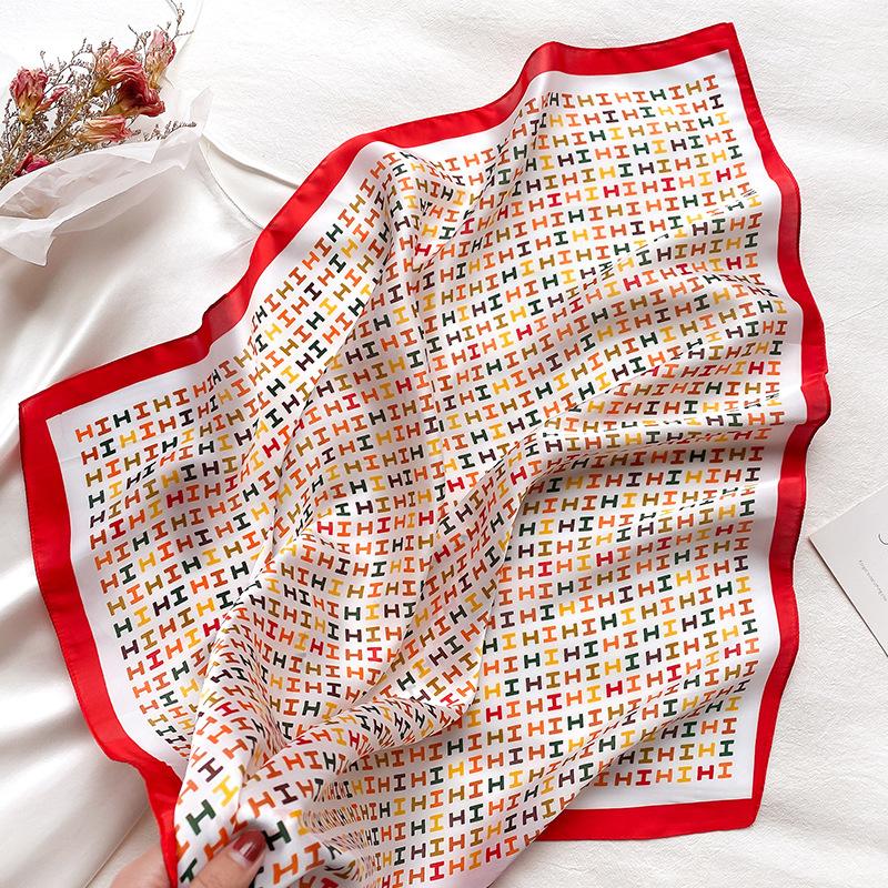 2204 New Fashion Small Square Scarf For Spring And Autumn Warmth, Sunscreen, Shawl, Dual Purpose Scarf, Professional Scarf, Headscarf