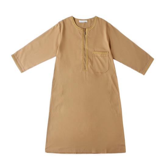 Арабские детские халаты для мальчиков, абайя, кафтан, халаты, Дубай, Оман, Катар, детские кафтаны, костюмы, свободные халаты с длинными рукавами, исламские молитвенные халаты