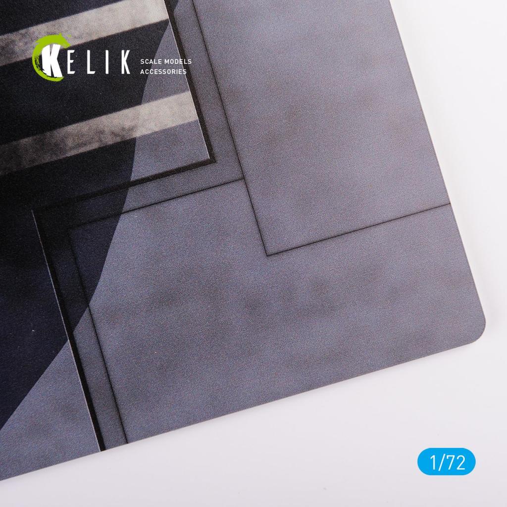 Reskit British HMS Furious 1942 Flight Deck Type 2 280 X 180mm Display Base RSKKS72052 1/72