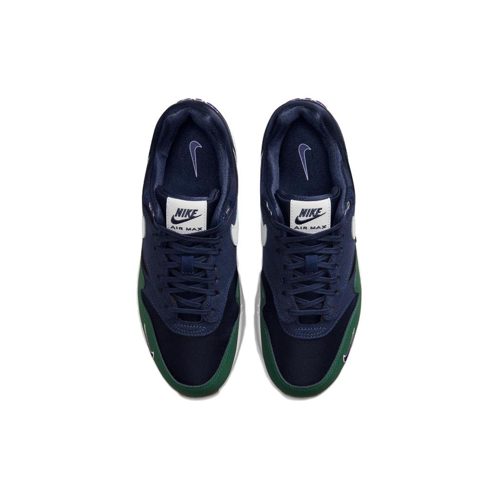 Nike Air Max 1 QS Letterman Pack Women Sneakers Blue Obsidian White DV3887-400