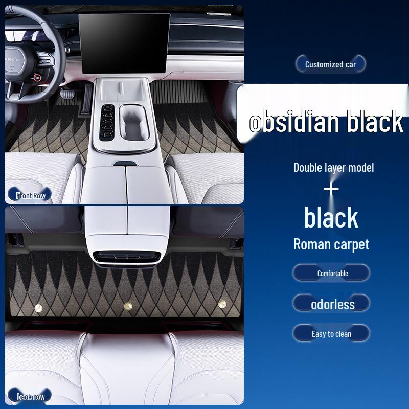 Waterproof TPE Car Floor Mats for Modern Verna 16-20 & Verna RV 17-18 Models