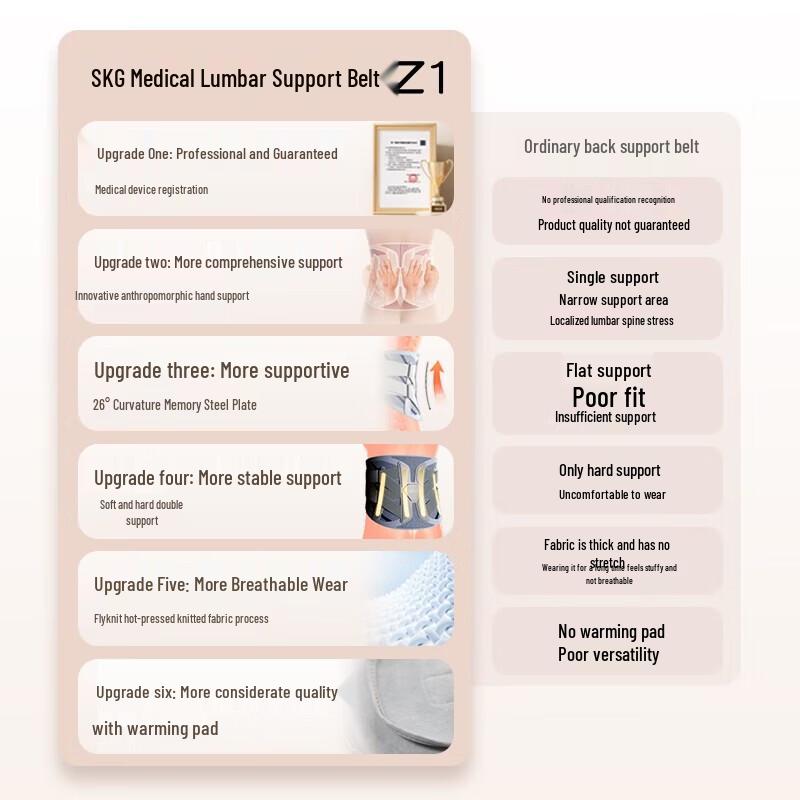 SKG Z1 Low-Frequency Pulse Lumbar Massager