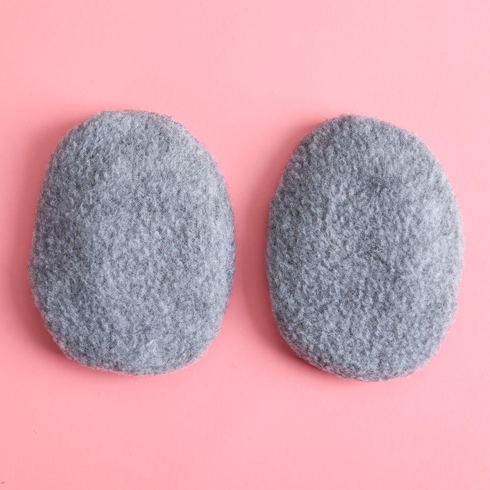 Женские мягкие наушники для защиты ушей, пушистые флисовые теплые наушники без дужки, грелки для ушей, грелки для ушей, защита для ушей