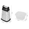 Stainless Steel Four-side Grater with Container Box Vegetable Slicer Potato Cheese Grater Kitchen Multipurpose Vegetable Cutter