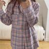 Весна и осень, новый женский пижамный комплект домашней одежды для девочек-студенток, простой пижамный комплект для отдыха для девочек, который можно выходить на улицу, кардиган, комплект домашней одежды