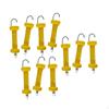 10x Electric Fence Gate Handle Insulators Insulated Spring Handles Spare Parts Replacement Part