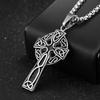 European and American Fashion Personality Retro Celtic Cross Necklace for Men and Women Street Hip-Hop Trendsetters Versatile Pe