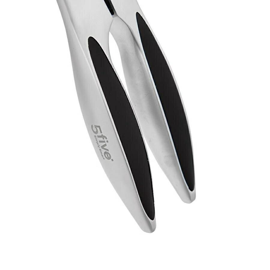 Can Opener Made Of Stainless Steel With A Rubber Handle