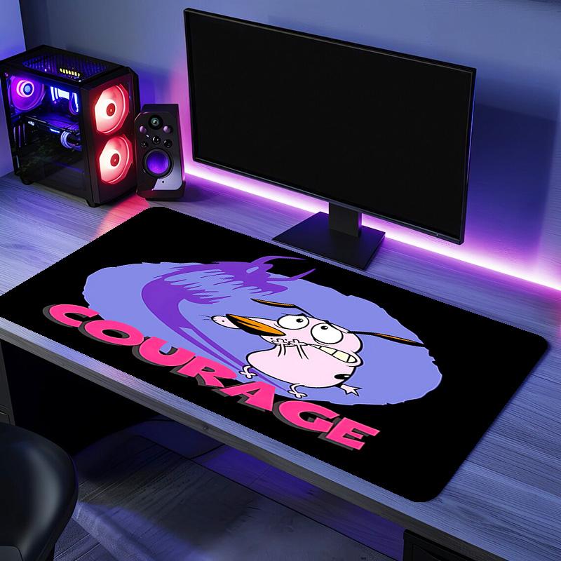 Courage the Cowardly Dog1 Mouse Pad - Non-Slip Rubber Base, Smooth Surface for Work,Gaming,Office,And Home Use, Desk Mouse Pad