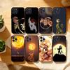 Чехол для телефона E-Escanor S-Sun Мультяшный Для iPhone17,16,15,14,13,12,Plus,Pro Max, 5G Другие Мягкий Черный Чехол