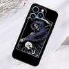 Reaper Skull Skeleton Phone Case For iPhone 17 Pro Max 16 15 13 12 11 14 Pro Max Plus 13 12 Mini 16e 17 Air Cover