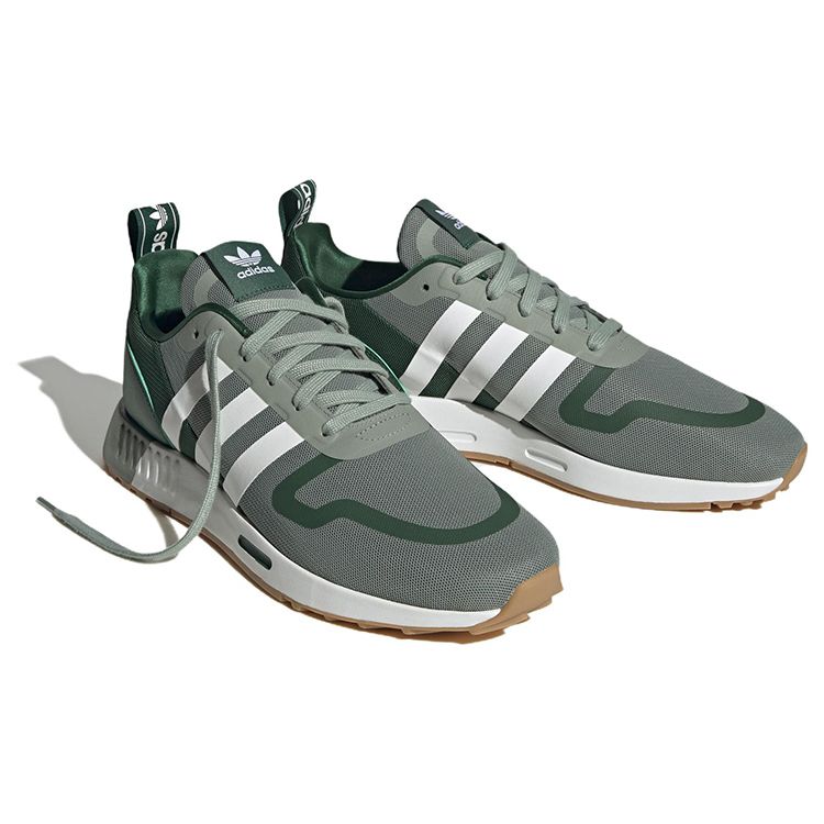 adidas Originals Multix Удобная Ткань Нескользящие Прочные Легкие Низкие Кроссовки для Бега Унисекс Кроссовки Зеленый HP2842