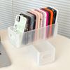 Sundries Storage Basket Phone Case Holder Transparent Phone Case Organizer Storage Box Home Desktop
