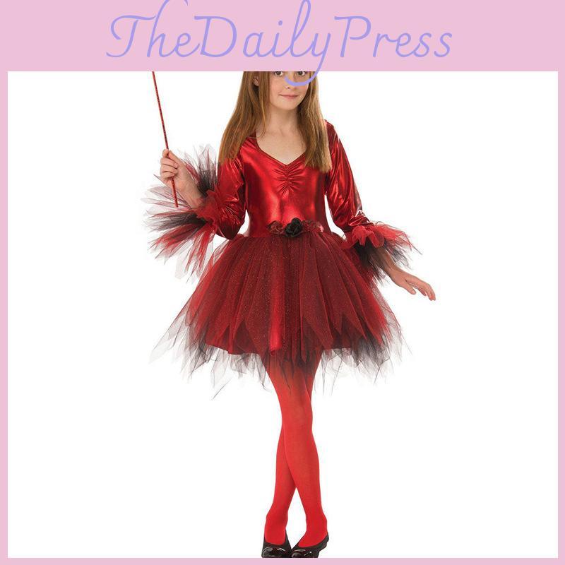 Костюм Демона Red Bull на Хэллоуин для девочек, мягкий полиэстер, европейский и американский стиль, идеально подходит для косплея и костюмированных вечеринок