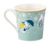 Кружка Yamaka Shoten MOOMIN Snowy Way Home, 300 мл, Диаметр: приблизительно. 9x9см, Синий, Подарок Муми-тролли для женщин, Подарок на день рождения, Посуда, MM12001-11