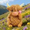3D Silicone Mold Cow Standing Mountain Cute Farm Animal DIY Handcrafted Resin Casting Jewelry Making Mould