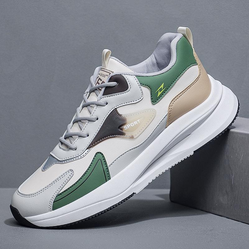 Мужская обувь осень новая мода тонкие дышащие корейская версия тренд универсальные мальчики низкие спортивные повседневные папы модные туфли