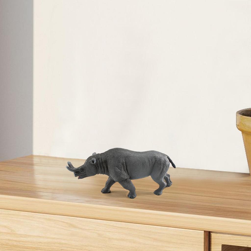 Мини-модель доисторического зверя, фигурки животных для возраста 3+ для мальчиков и девочек, подарки на день рождения для дошкольников, топпер для торта