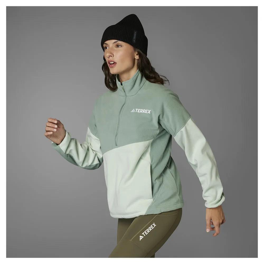 Adidas Флисовая кофта с полумолнией Terrex Multi Climawarm