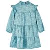 Children's Long-sleeved Dress Blue 92/104/116/128/140