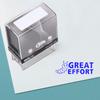 Great Effort Self Inking Rubber Stamp Custom Colop Office Stationary P20 Mini Stamper