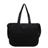 Autumn And Winter Large-Capacity Bags, Niche Portable Shoulder Bags, Student Class Commuting Tote Bags, Canvas Bags