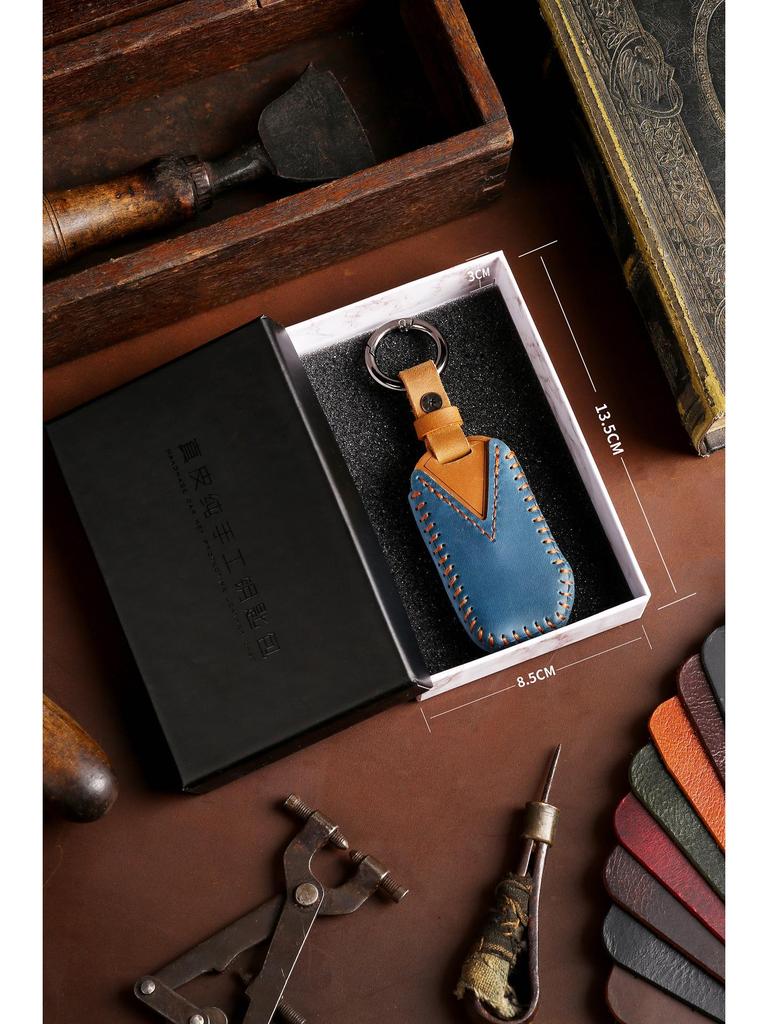 Чехол для ключа и цепочка BMW для 1, 3, 5, 7 серии, X1, X3, X5 - 1 шт.