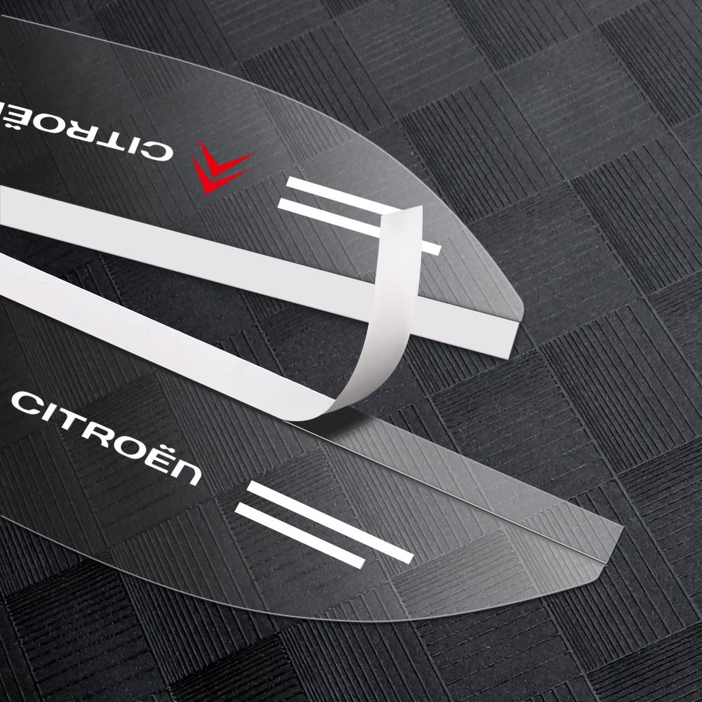 AXSR8 2Pcs Car Rearview Mirror Rain Eyebrow Sun Shade Protector Sticker For Citroen C4 C3 C-Elysee C5 C1 DS DS3 DS5 DS4 Jumper Picasso