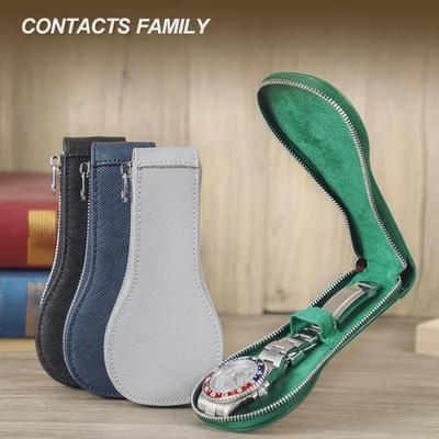 Ящик для хранения часов из натуральной кожи высшего качества - портативный и для отдельных часов