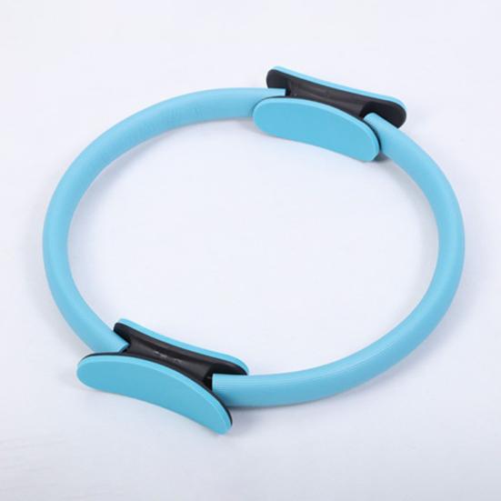 Pilates Ring Anti-slip Handle Pelvic Floor Muscle Trainer Thigh Workout Toner Elastic Resistance Band Pilates Circle Home Gym Fitness Equipment