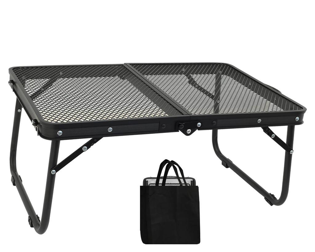 BEIBEI Camping Outdoor Outdoor Mesh Low Storage Bag Load Capacity Heat Folding Easy To Lightweight Table, Table, Foldable, Table, Compact, Included,