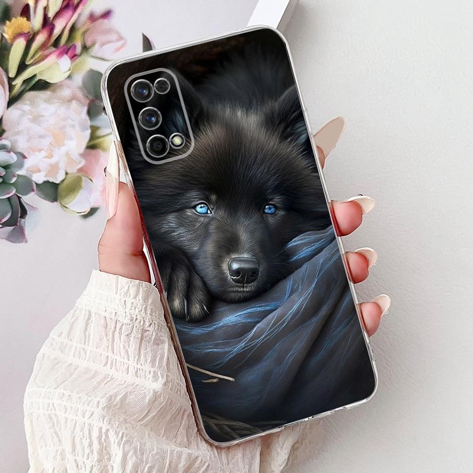 Чехол для Realme 7 Pro RMX2170, чехол с рисунком «Цветы», чехол из мягкого силикона для Realme 7 5G RMX2111, чехлы для Realme7 Pro
