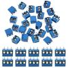 60pcs 5mm Pitch 2 Pin & 3 Pin PCB Mount Screw Terminal Block Connector for Arduino (50 X 2 Pin, 10 X 3 Pin)
