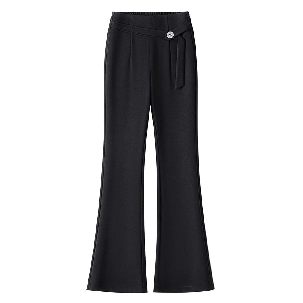 2025 Women's High-Waisted Micro-Flare Pants - Spring/Autumn Collection