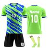 Personalised Shirts Kit Mens Girls With Name Number Custom Football Jerseys For Boys Training Suit